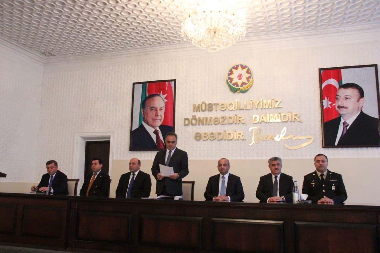 Goranboy RİH başçısı yanında Şuranın növbəti iclası keçirildi - FOTOLAR